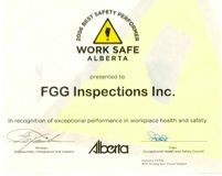 Safety certificate information